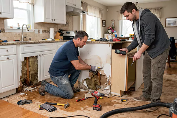 Kitchen Water Damage Repair Olathe
