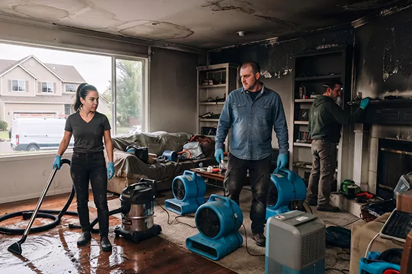 Smoke and Water Damage Restoration Olathe