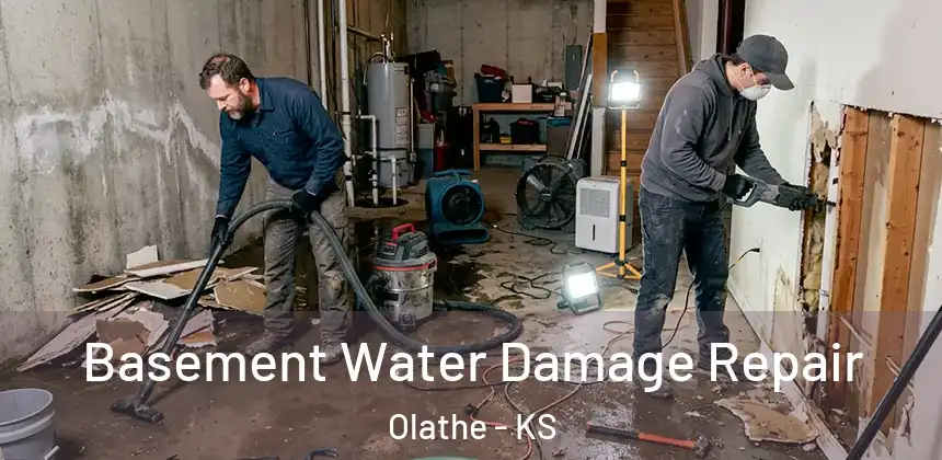 Basement Water Damage Repair Olathe - KS
