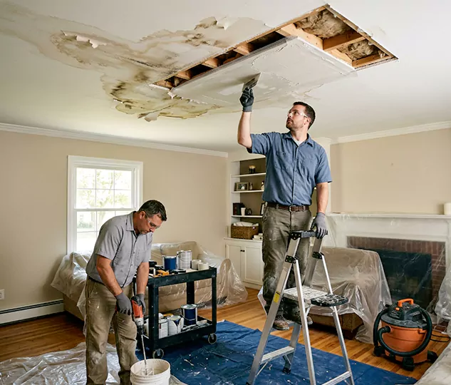 Trusted Olathe Ceiling Water Damage Repair Contractor