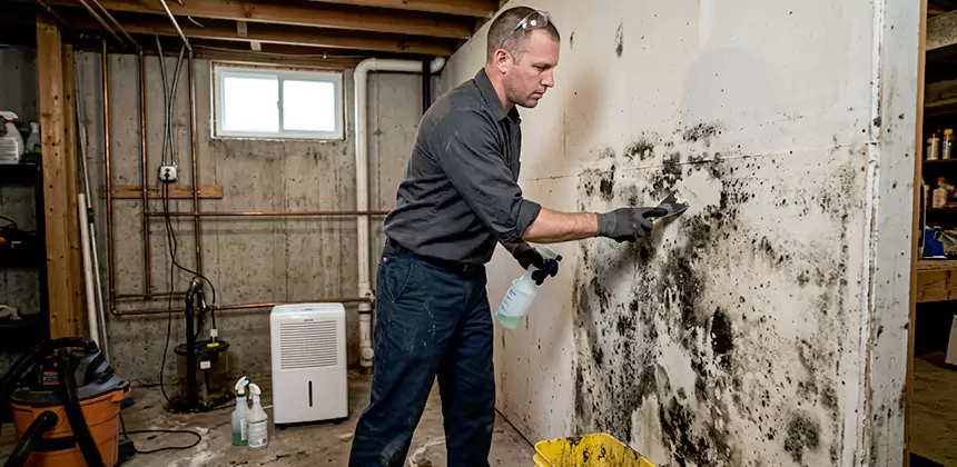 Black Mold Removal From Walls in Olathe