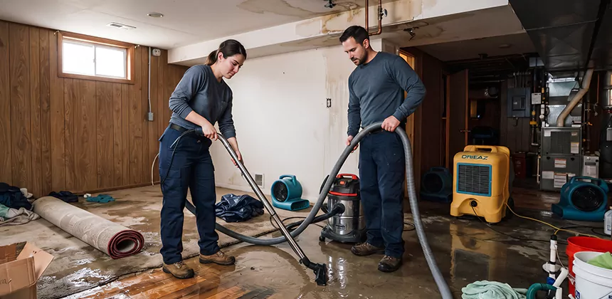 Frozen Pipe Burst Cleanup in Olathe