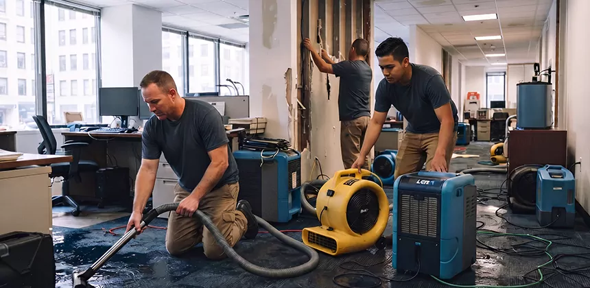 Emergency Commercial Water Damage Repair in Olathe