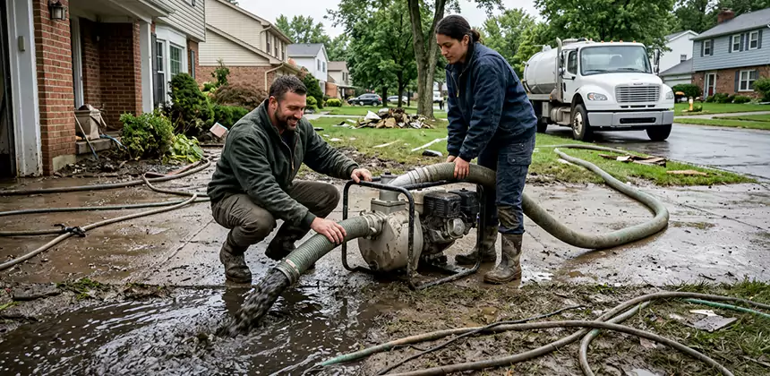 Sewage and Flood Water Removal in Olathe