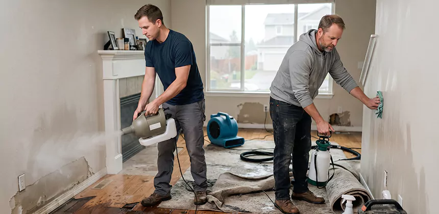Post-Flood Sanitizing and Deodorizing in Olathe