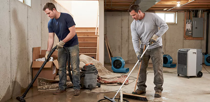 Basement Flood Water Removal in Olathe