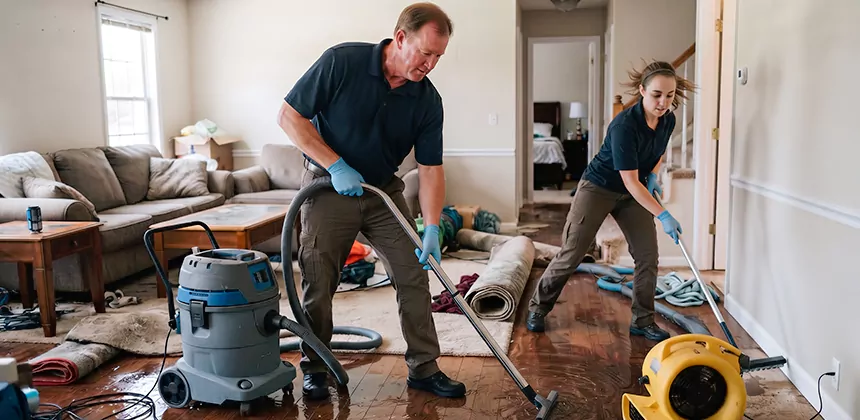 Hidden Leak Clean Up in Olathe