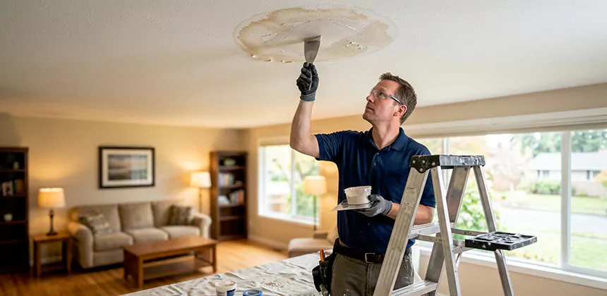 Ceiling Water Stain Repair in Olathe